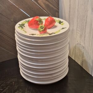 Vtg INARCO E-3188 3D Stacked Plate Cookie Jar